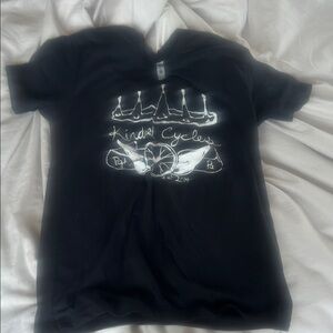 Next Level Apparel kindred cycles established 2014 PA Classic Black Tee